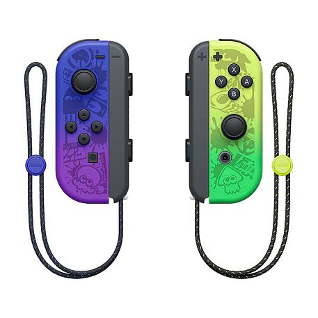 Игровая приставка Nintendo Switch OLED 64 ГБ жёлто-фиолетовый (Splatoon) - 5
