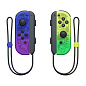 Игровая приставка Nintendo Switch OLED 64 ГБ жёлто-фиолетовый (Splatoon) - 5
