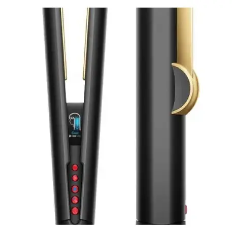Выпрямитель для волос Dyson Airstrait HT01 чёрный, золотой - 4
