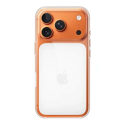 Клип-кейс (накладка) Clear Case MagSafe для Apple iPhone 17 Pro поликарбонат, прозрачный