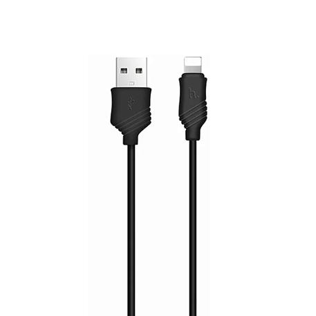 Сетевое зарядное устройство + кабель Lightning Hoco C22A 12 Вт, чёрный - 3