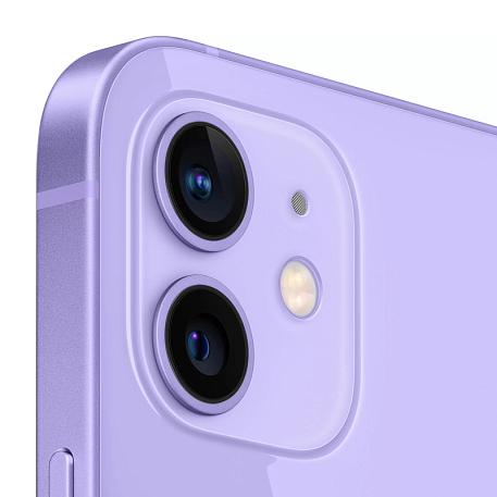 Смартфон Apple iPhone 12 64 ГБ фиолетовый (1sim + eSim) - 3