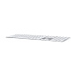 Клавиатура беспроводная Apple Magic Keyboard with Numeric Keypad белый - 3