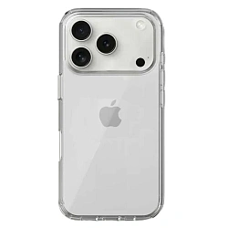 Клип-кейс (накладка) для Apple iPhone 17 Pro Max силикон, прозрачный