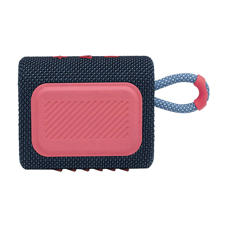 Портативная колонка JBL Go 3 синий с розовым - 2