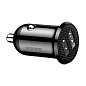 Автомобильное зарядное устройство Baseus Grain Pro A+A 24 Вт чёрный - 3