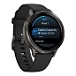 Умные часы Garmin Venu 4 41mm чёрный (чёрный ремешок) - 3