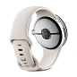Умные часы Google Pixel Watch 3 45mm серебристый (белый ремешок) - 2
