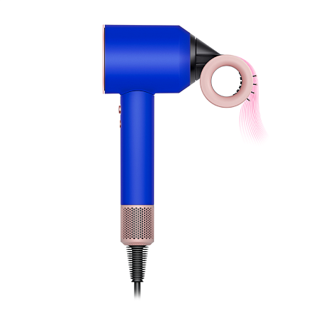 Фен Dyson Supersonic HD15 синий, пудровый (футляр) - 2