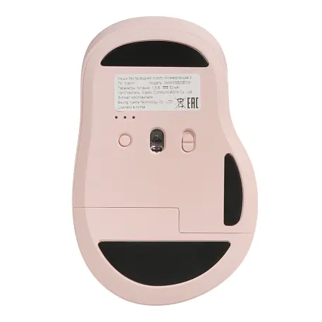 Мышь беспроводная Xiaomi Mi Mouse 3 Comfort розовый - 5