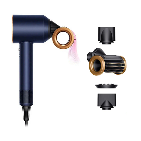 Фен Dyson Supersonic HD15 синий, медный - 3