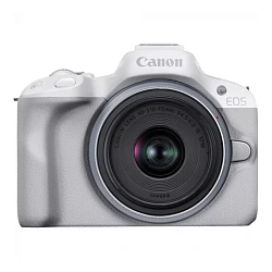 Фотоаппарат Canon EOS R50 Kit RF-S 18-45mm F4.5-6.3 IS STM белый