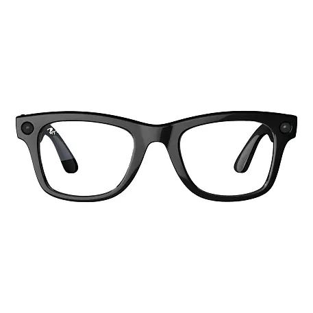 Умные очки Ray-Ban Wayfarer Shiny Black, Clear, (53-22-155mm) - 2