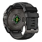 Умные часы Garmin Fenix 8 51mm Amoled серый (чёрный ремешок) - 4
