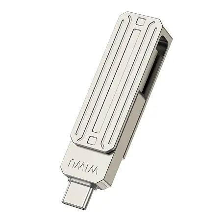 USB-флешка WIWU Infinite 3 in 1 256 ГБ (USB 3.0) серебристый - 3