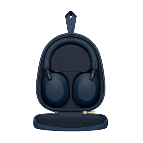 Беспроводные наушники Sony WH-1000XM5 тёмно-синий - 5