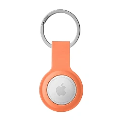 Чехол uBear Touch Ring для AirTag силикон, оранжевый
